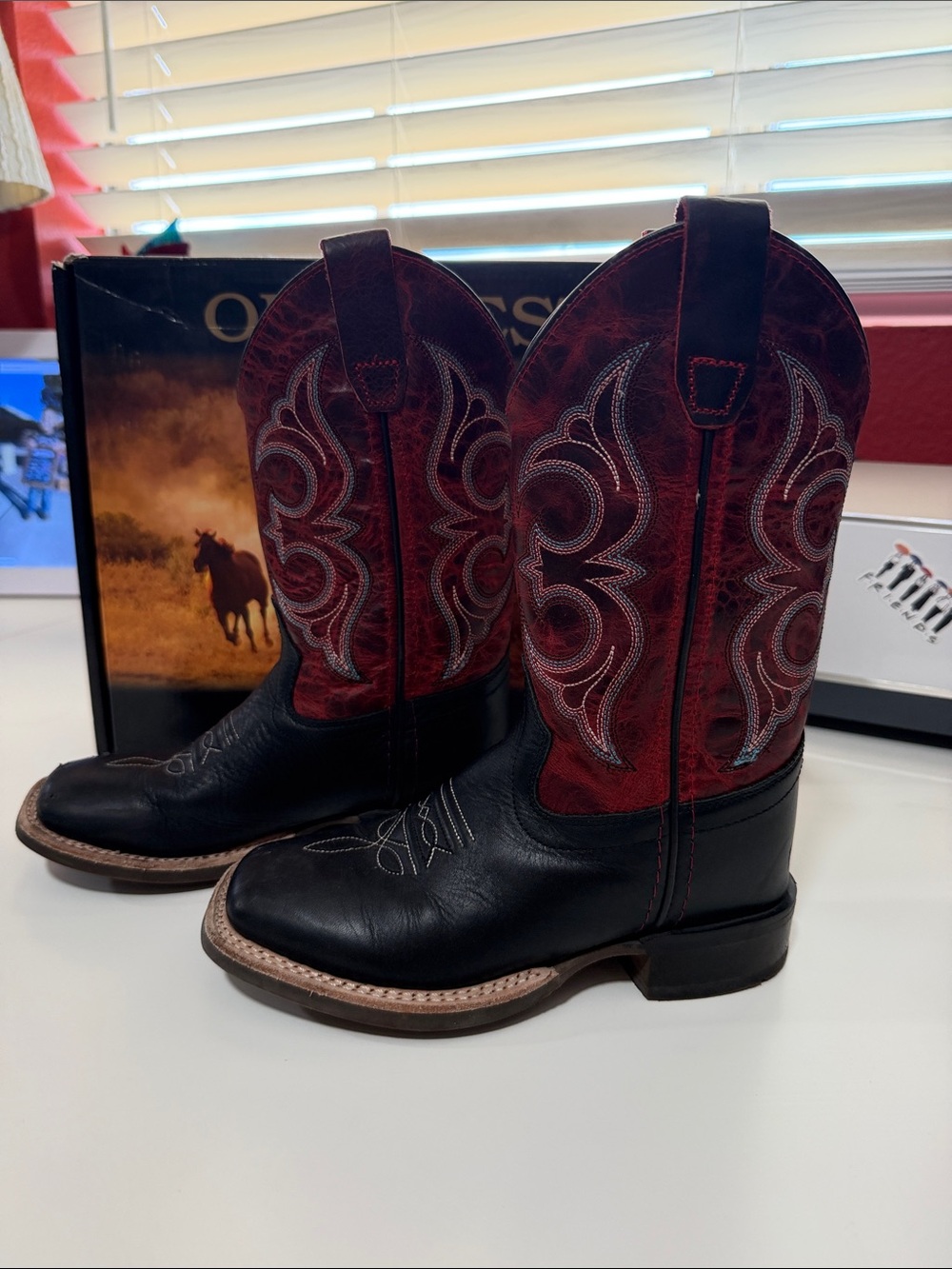 Boys Old West Boots 13C